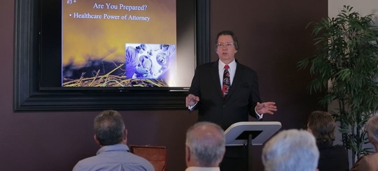 Cliff Rice leading a workshop